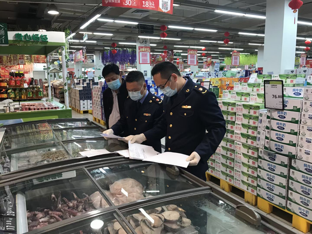 筑牢防线，守护安全——将乐县局多措并举强化进口冷链食品销售环节防控